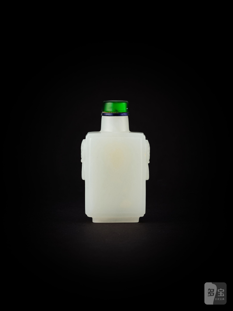 白玉鼻煙壺　一組四件 | FOUR WHITE JADE SNUFF BOTTLES - 图3